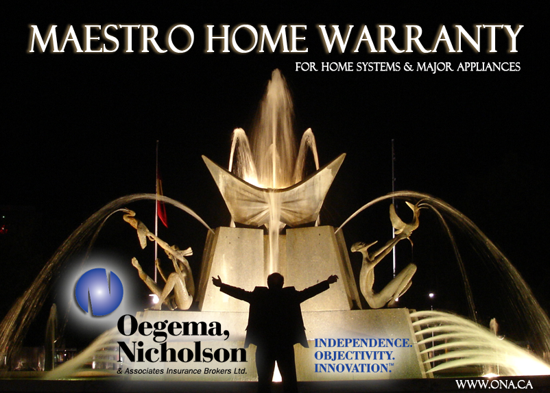 Oegema, Nicholson & Associates - Maestro Home Warranty Policy