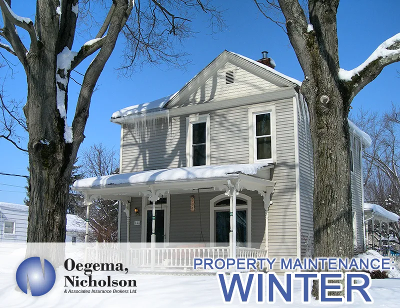 Tips For Property Maintenance This Winter - Oegema, Nicholson & Associates