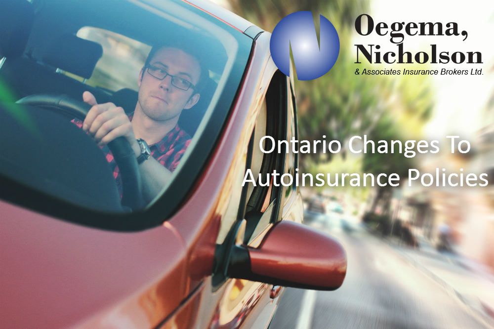 Ontario Changes to Autoinsurance
