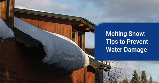 Melting Snow: Tips to Prevent Water Damage