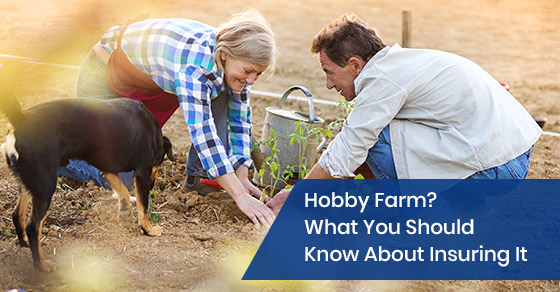 What is a hobby farm and how to insure it?