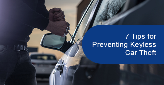 7 tips for preventing keyless Car theft