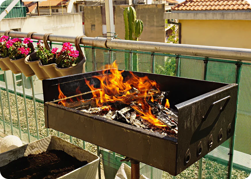Is it legal to barbecue on the balcony of my condo? - Oegema, Nicholson & Associates